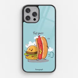 macmerise Conversational Printed iPhone 12 Pro Back Case Mobile Accessories image 3