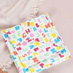 Softsens Kids A To Z Fun Printed Organic Muslin Swaddle-69