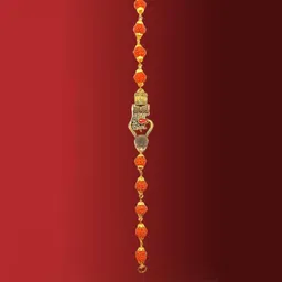 Dynamic Retail Global Men Gold-Plated Beaded Link Bracelet-image-78
