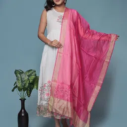 Bohekant Dupatta with Zari-picture-16