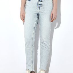 ONLY Women Straight Fit High-Rise Heavy Fade Stretchable Jeans-image-65