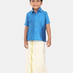 Sethukrishna Boys Shirt & Veshti-9