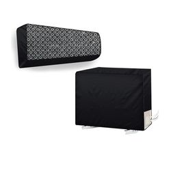 The Furnishing Tree Black Plastic Air Conditioner Cover-picture-5