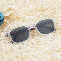 Ted Smith Unisex Wayfarer Sunglasses with UV Protected Lens STEWIE_C6-52