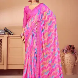 LeeliPeeri Designer Ethnic Motifs Poly Chiffon Saree-picture-12