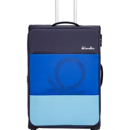 United Colors of Benetton Archimedes Colourblocked Soft-Sided Large Trolley Bag-image-100