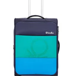 United Colors of Benetton Unisex Archimedes Colourblocked Medium Trolley Bag 68cm-image-47