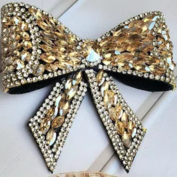 DIVASTRI Embellished Alligator Hair Clip-picture-6