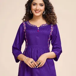 MOJILAA Women Floral Embroidered Top-image-65