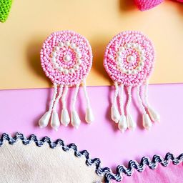 Sangria Beaded Earrings-39