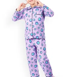 BURBN Girls Printed Night suit-picture-17