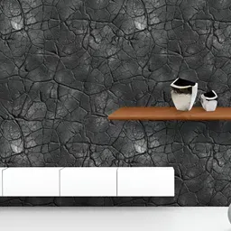 ArtzFolio Printed UV-Resistant Anti-Bacterial Realistic Cracked Texture Peel & Stick Wallpaper-image-4