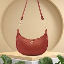 Caprese PU Oversized Structured Shoulder Bag with Quilted-image-65