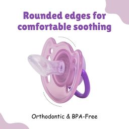 Adore Vento Snr The Orthodontic Vented Pacifier with Multipurpose Storage Case-Purple image 4