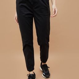 Fame Forever by Lifestyle Women Slim Fit Mid-Rise Cotton Trousers-picture-16