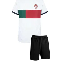 dostitch Unisex Kids Printed T-shirt with Shorts-13