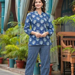 Dreambe Women Printed Night suit-picture-20