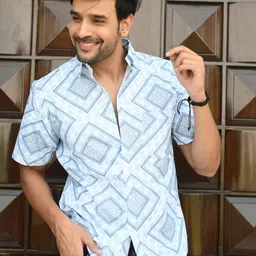 Style Matters Men Standard Opaque Printed Casual Shirt-image-98
