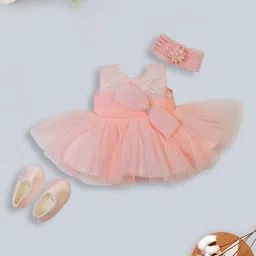 MeeMee Net Fit & Flare Dress-picture-0