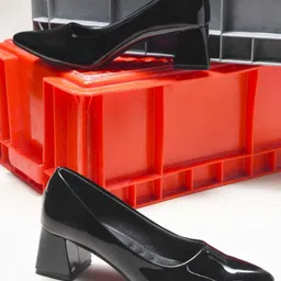 Froh Feet Women Pointed Toe Block Heel Pumps-10