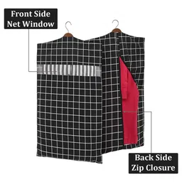 Kuber Industries Black Set of 4 Regular Multi-Utility Organisers image 4