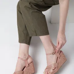 Marc Loire Textured Wedge Heels-74