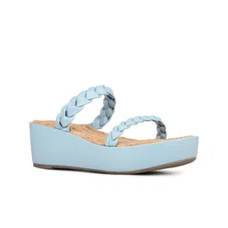 Inc 5 Women Wedge Round Toe Mules-11