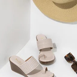 Inc 5 Women Party Wedge Mules-16