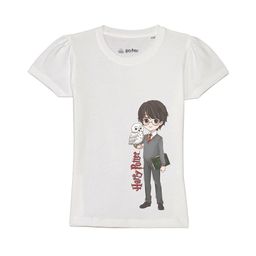 Harry Potter by Wear Your Mind Girls White Printed T-shirt-image-92