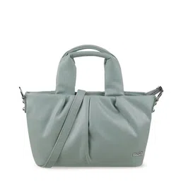 Mochi Green Structured Handheld Bag-46
