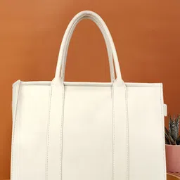 Womanix Women PU Oversized Shopper Handheld Bag-49