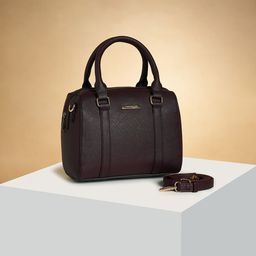 Forever Glam by Pantaloons Textured Structured Handheld Bag-9