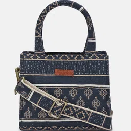 Maisha Textured Structured Handheld Bag-43