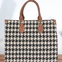 MINI WESST Printed Structured Handheld Bag-image-91