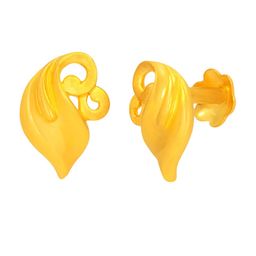 BHIMA 22K Hallmark 916 Purity Yellow Gold Molding Stud-image-73