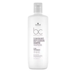 Schwarzkopf PROFESSIONAL Bonacure Clean Balance Deep Cleansing Shampoo with Tocopherol-1L-12