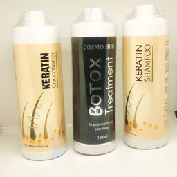 COSMO HUB Set of Keratin Shampoo + Keratin Conditioner + Botox Treatment-57