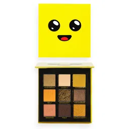 Makeup Revolution London X Fortnite 9 Pan Shades Peely Eyeshadow Palette - 9g-55
