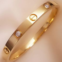 MEENAZ Gold-Plated American Diamond Kada Bracelet-picture-37