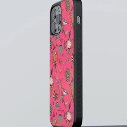macmerise Floral Printed iPhone 13 Pro Back Case Mobile Accessories-image-87