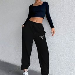 TABADTOD Women Striped Relaxed Loose Fit Easy Wash Trousers-image-32
