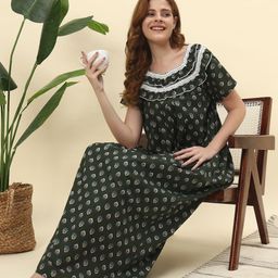SEPHANI Printed Maxi Nightdress-image-32