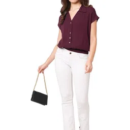 G0-4 IT Women Spread Collar Smocking Regular Tops-picture-48