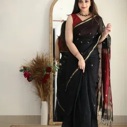 zinzraa Woven Design Kanjeevaram Saree-image-69