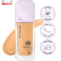 Maybelline New York Super Stay Lumi Matte Lightweight Liquid Foundation 35g - Shade 311-47