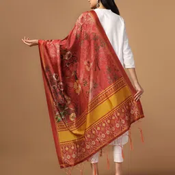 Kaizen TEXO FAB Ethnic Motifs Printed Dupatta image 4