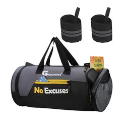 GROUPERS Printed Medium Foldable Sports or Gym Duffel Bag-image-81