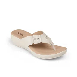 PEPPER Women T-Strap Flats with Laser Cuts-picture-46