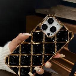 Luxury Kase Geometric Printed iPhone 13 Pro Back Case Mobile Accessories-13