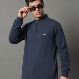 GET GOLF Men Mock Collar Long Sleeves Pullover Sweatshirt-image-67